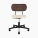 Co Task Chair, Seat Upholstered, Black base - Logan Jasmine