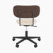 Co Task Chair, Seat Upholstered, Black base - Logan Jasmine