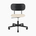 Co Task Chair, Seat Upholstered, Black base - Logan Jasmine