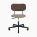 Co Task Chair, Seat Upholstered, Black base - Logan Flint