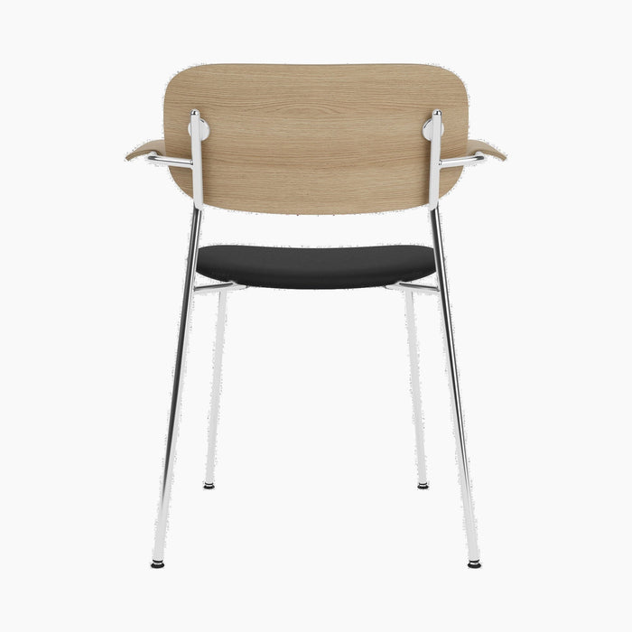 Co Task Chair, Seat Upholstered w/armrest, Aluminium base - Sierra 1001