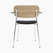 Co Task Chair, Seat Upholstered w/armrest, Aluminium base - Sierra 1001