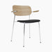 Co Task Chair, Seat Upholstered w/armrest, Aluminium base - Sierra 1001