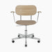 Co Task Chair, Seat Upholstered w/armrest, Aluminium base - Logan Flint