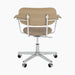Co Task Chair, Seat Upholstered w/armrest, Aluminium base - Logan Flint