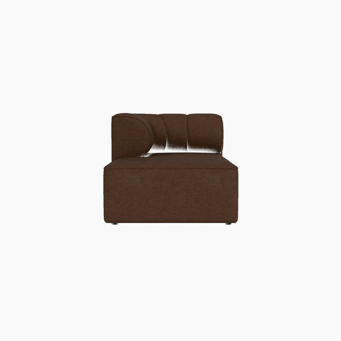 Eave Seamline Modular Sofa, 86, Chaise Longue - Audo Bouclé 07