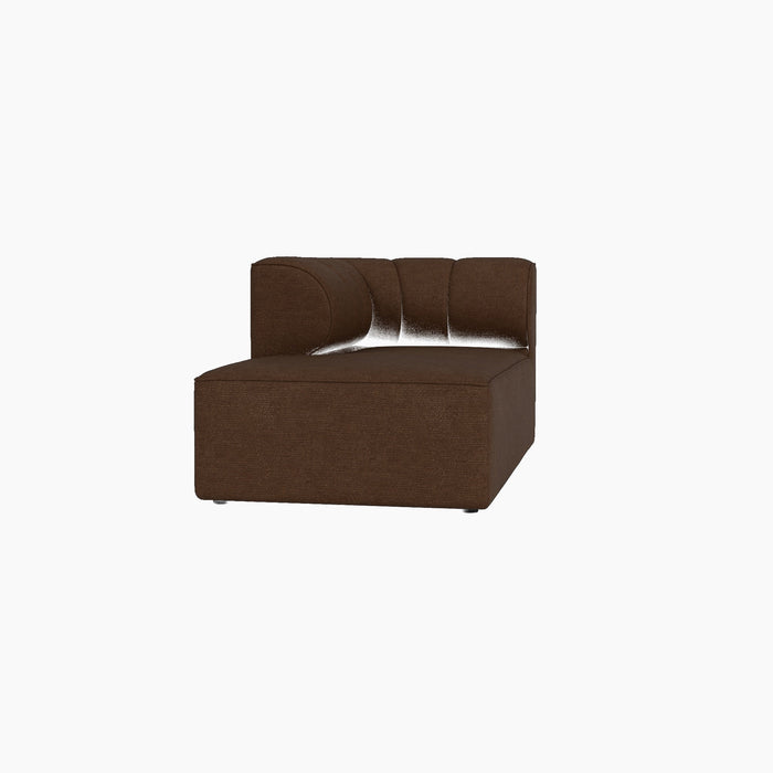 Eave Seamline Modular Sofa, 86, Chaise Longue - Audo Bouclé 07