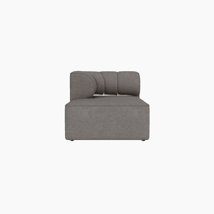 Eave Seamline Modular Sofa, 86, Chaise Longue - Audo Bouclé 16