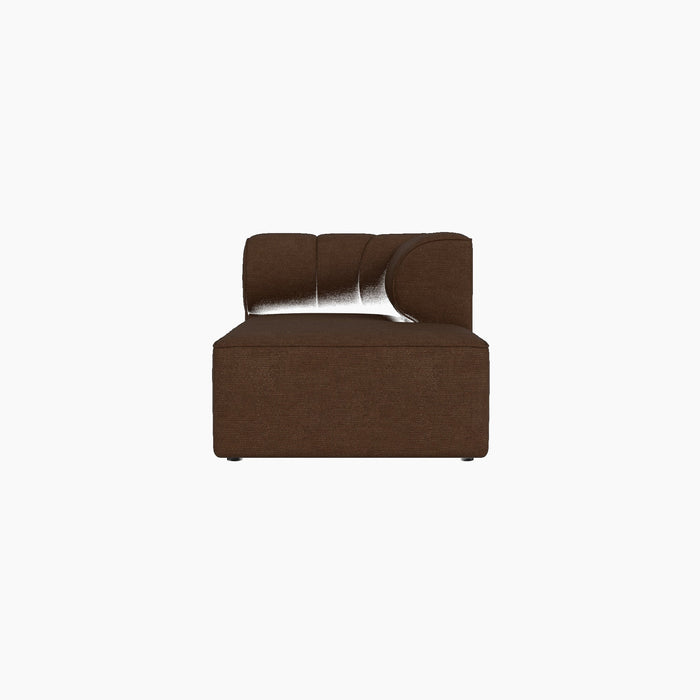Eave Seamline Modular Sofa, 86, Chaise Longue - Audo Bouclé 07