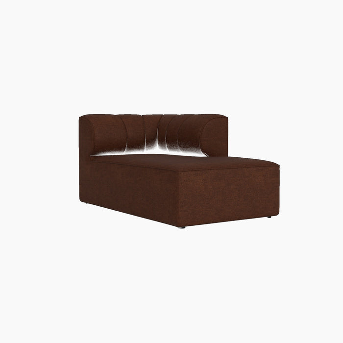 Eave Seamline Modular Sofa, 86, Chaise Longue - Audo Bouclé 08
