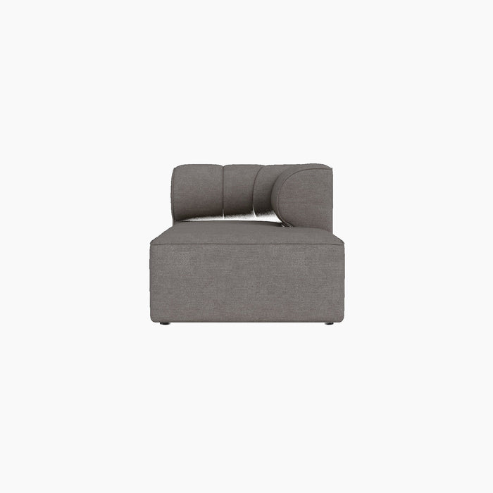 Eave Seamline Modular Sofa, 86, Chaise Longue - Audo Bouclé 16