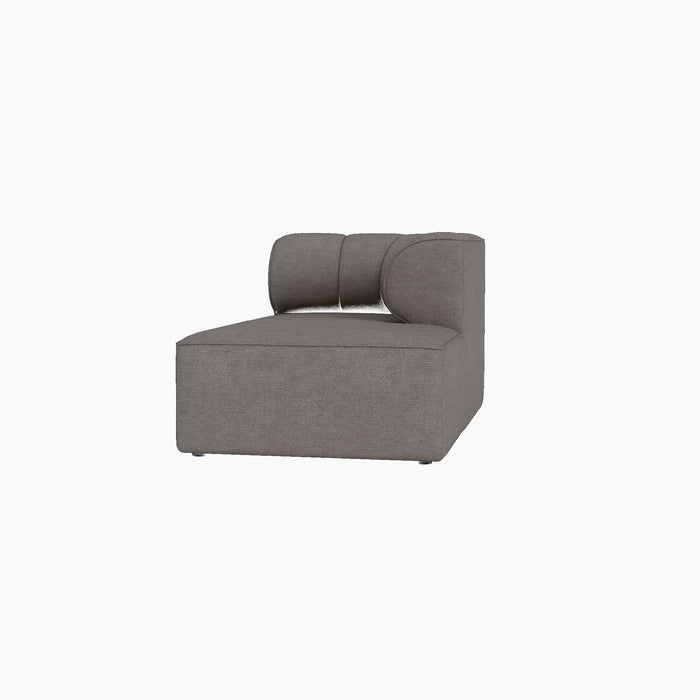 Eave Seamline Modular Sofa, 86, Chaise Longue - Audo Bouclé 16