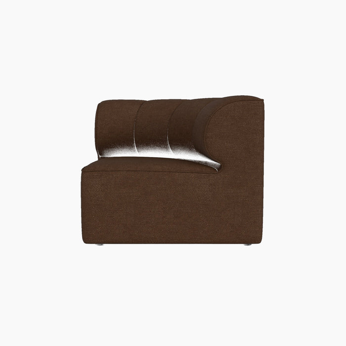 Eave Seamline Modular Sofa, 86, Concave, Corner - Audo Bouclé 07