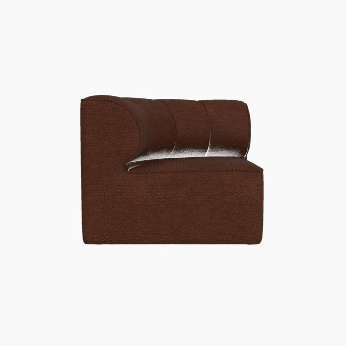 Eave Seamline Modular Sofa, 86, Concave, Corner - Audo Bouclé 08