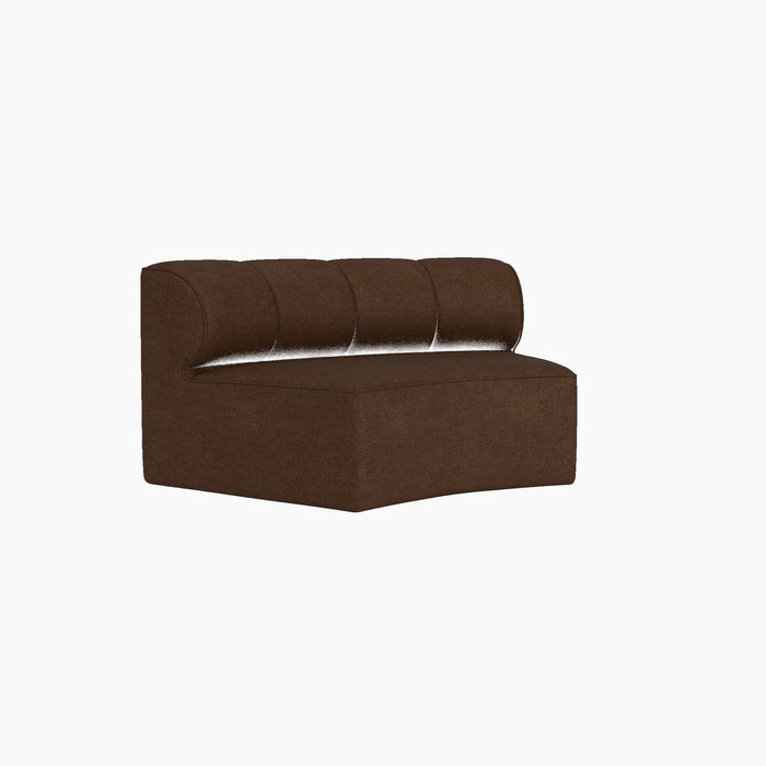 Eave Seamline Modular Sofa, 86, Concave, Open Section - Audo Bouclé 07
