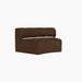 Eave Seamline Modular Sofa, 86, Concave, Open Section - Audo Bouclé 07