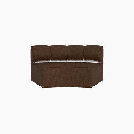 Eave Seamline Modular Sofa, 86, Concave, Open Section - Audo Bouclé 07