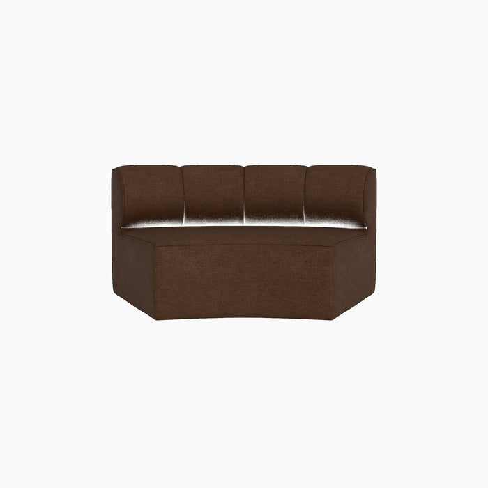 Eave Seamline Modular Sofa, 86, Concave, Open Section - Audo Bouclé 07