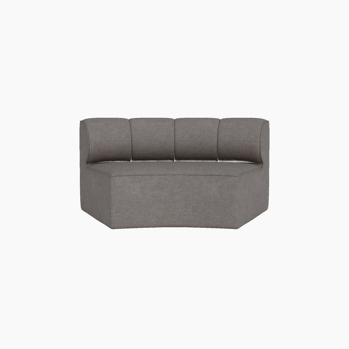 Eave Seamline Modular Sofa, 86, Concave, Open Section - Audo Bouclé 16