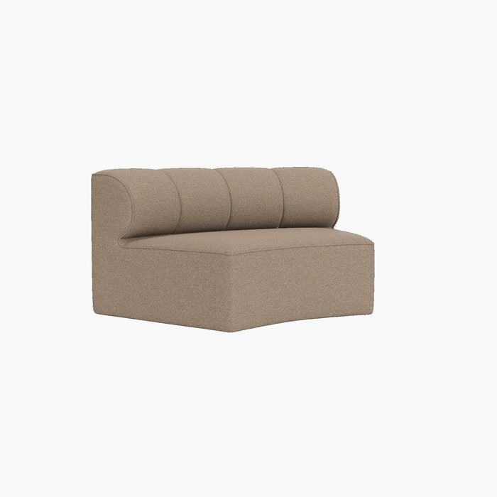 Eave Seamline Modular Sofa, 86, Concave, Open Section - Logan Flint