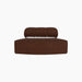 Eave Seamline Modular Sofa, 86, Convex Open Section - Audo Bouclé 08