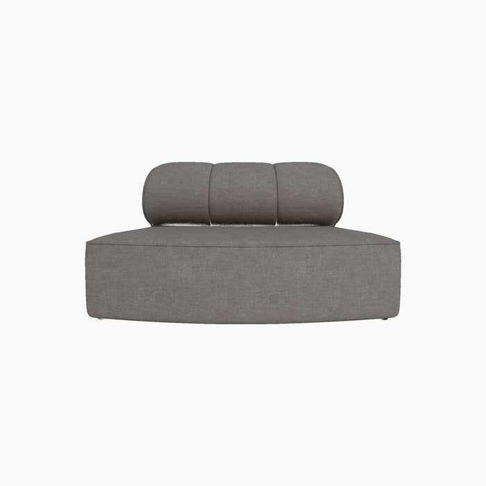 Eave Seamline Modular Sofa, 86, Convex Open Section - Audo Bouclé 16