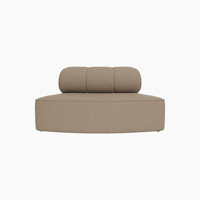 Eave Seamline Modular Sofa, 86, Convex Open Section - Logan Flint