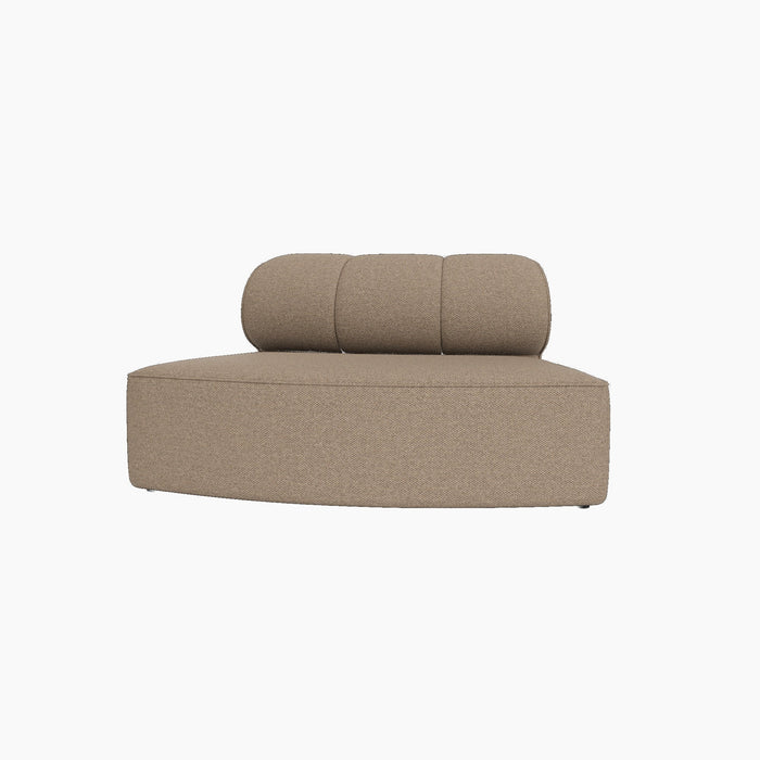 Eave Seamline Modular Sofa, 86, Convex Open Section - Logan Flint