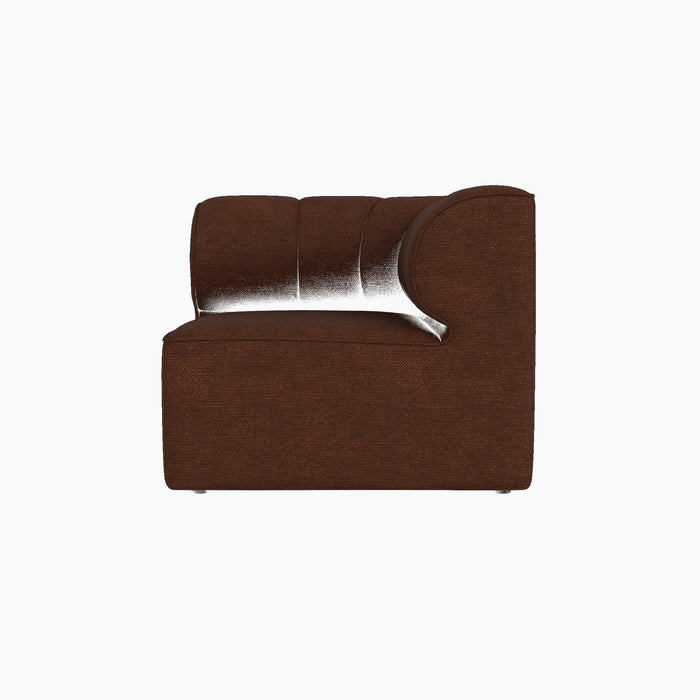Eave Seamline Modular Sofa, 86, Corner - Audo Bouclé 08