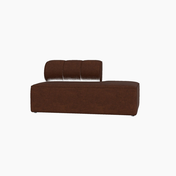 Eave Seamline Modular Sofa, 86, Open End - Audo Bouclé 08