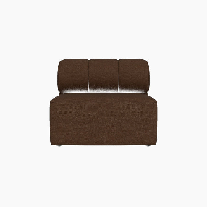 Eave Seamline Modular Sofa, 86, Open Section - Audo Bouclé 07