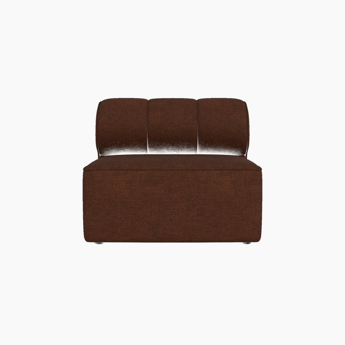 Eave Seamline Modular Sofa, 86, Open Section - Audo Bouclé 08