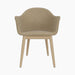 Harbour Dining Chair, Wooden Base - Audo Bouclé 02