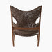 Knitting Lounge Chair, Sheepskin - Walnut