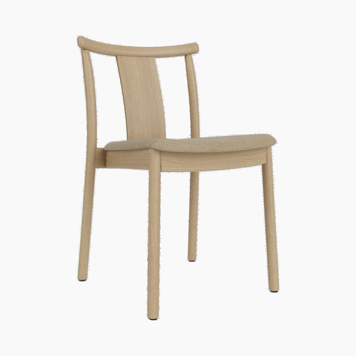 Merkur Dining Chair w/Armrests - Audo Bouclé 02