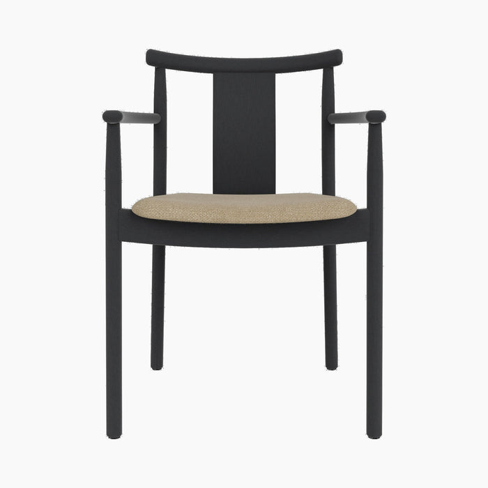 Merkur Dining Chair w/Armrests - Audo Bouclé 02