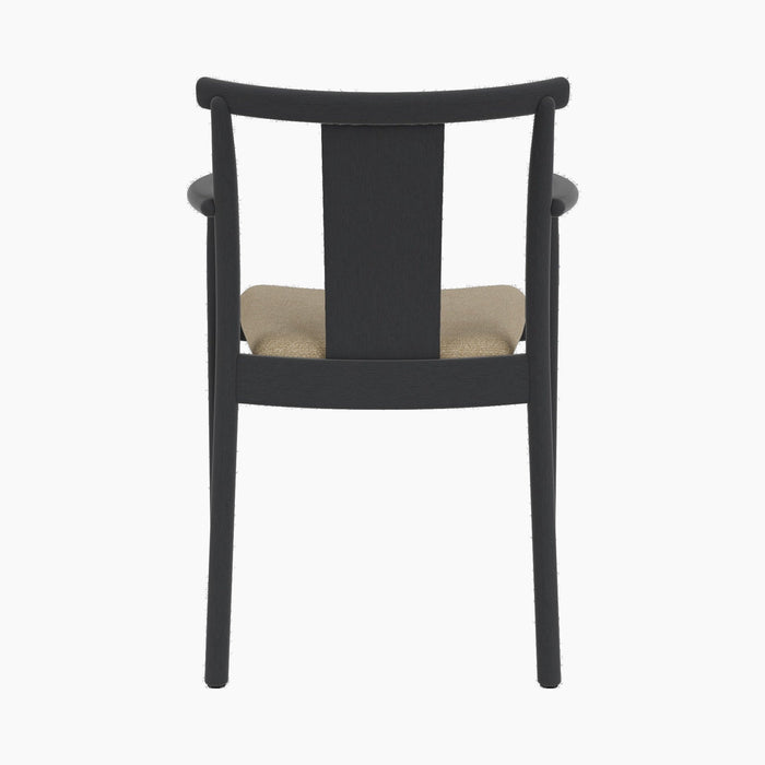 Merkur Dining Chair w/Armrests - Audo Bouclé 02