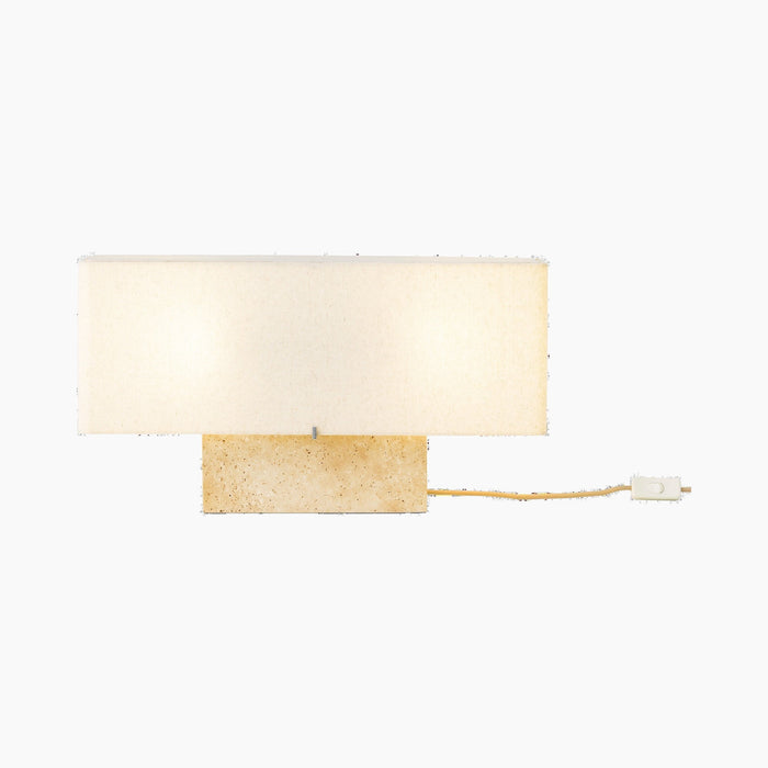 Nonna Table Lamp, Travertine - H30