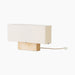 Nonna Table Lamp, Travertine - H30