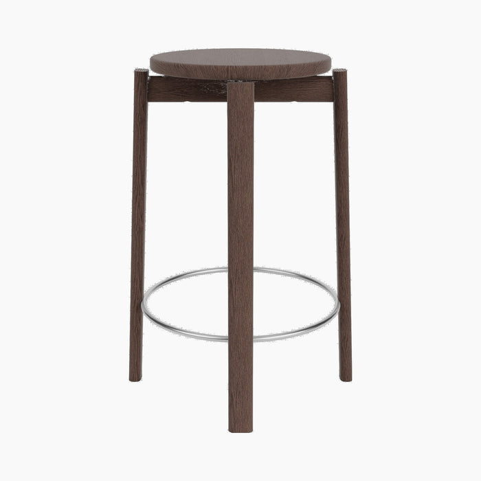 Passage Counter Stool - Dark Stained Oak