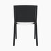 Ready Dining Chair, Front Upholstered - Black Oak