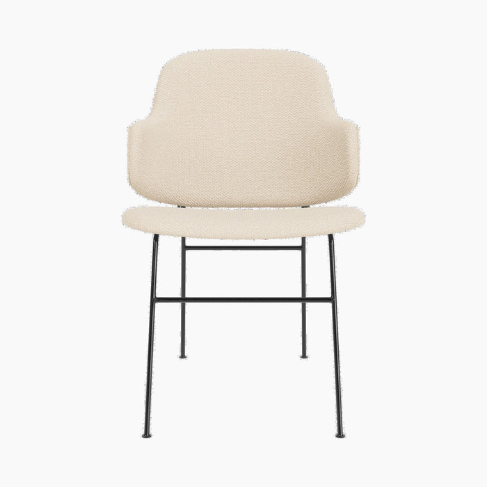 The Penguin Dining Chair, Fully Upholstered - Logan Jasmine