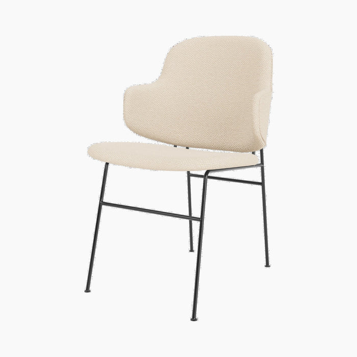 The Penguin Dining Chair, Fully Upholstered - Logan Jasmine