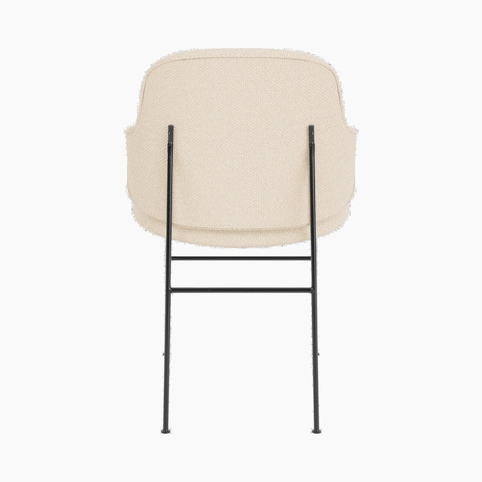 The Penguin Dining Chair, Fully Upholstered - Logan Jasmine