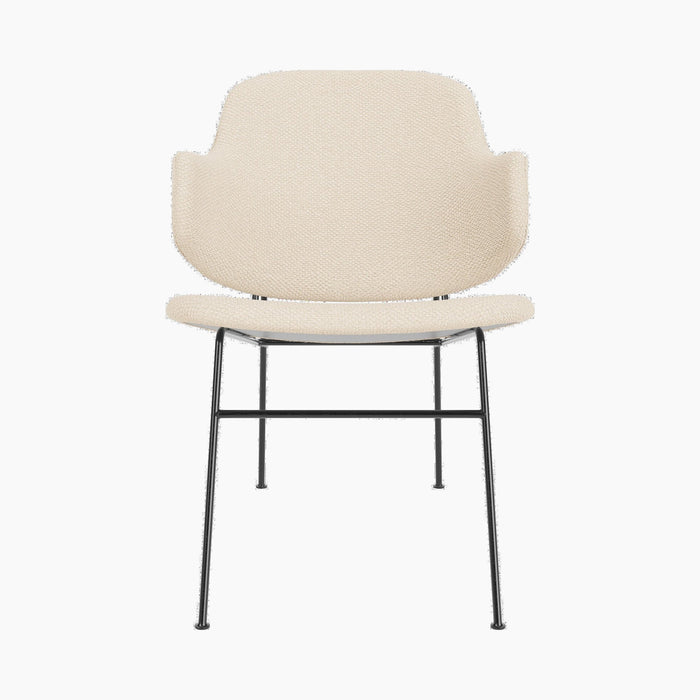The Penguin Lounge Chair, Fully Upholstered - Logan Jasmine