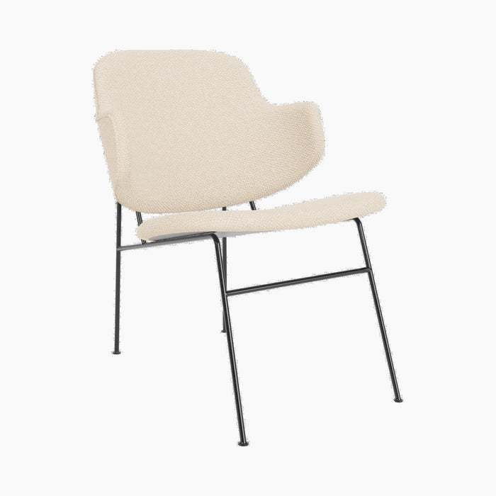 The Penguin Lounge Chair, Fully Upholstered - Logan Jasmine