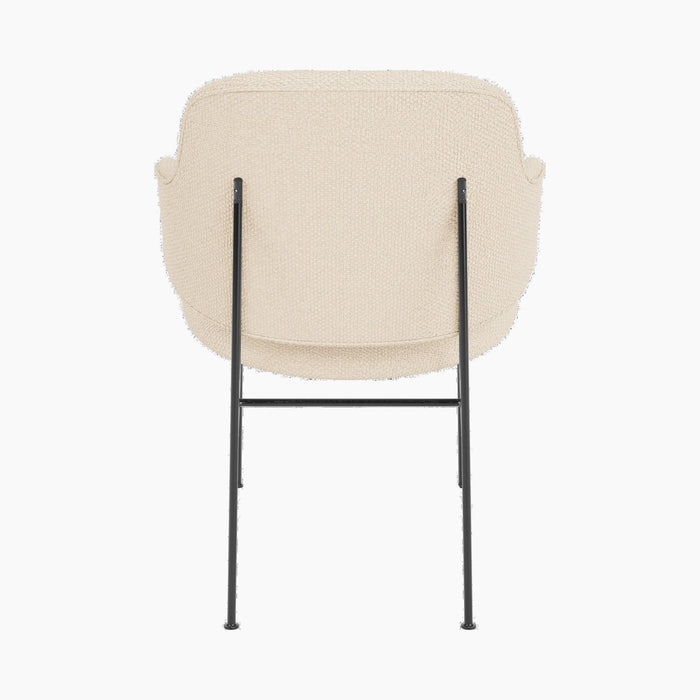 The Penguin Lounge Chair, Fully Upholstered - Logan Jasmine