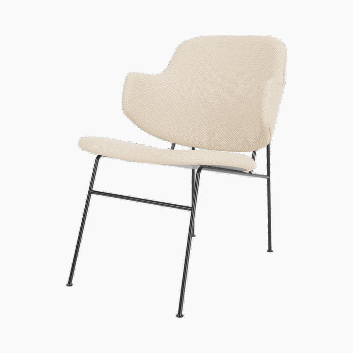 The Penguin Lounge Chair, Fully Upholstered - Logan Jasmine