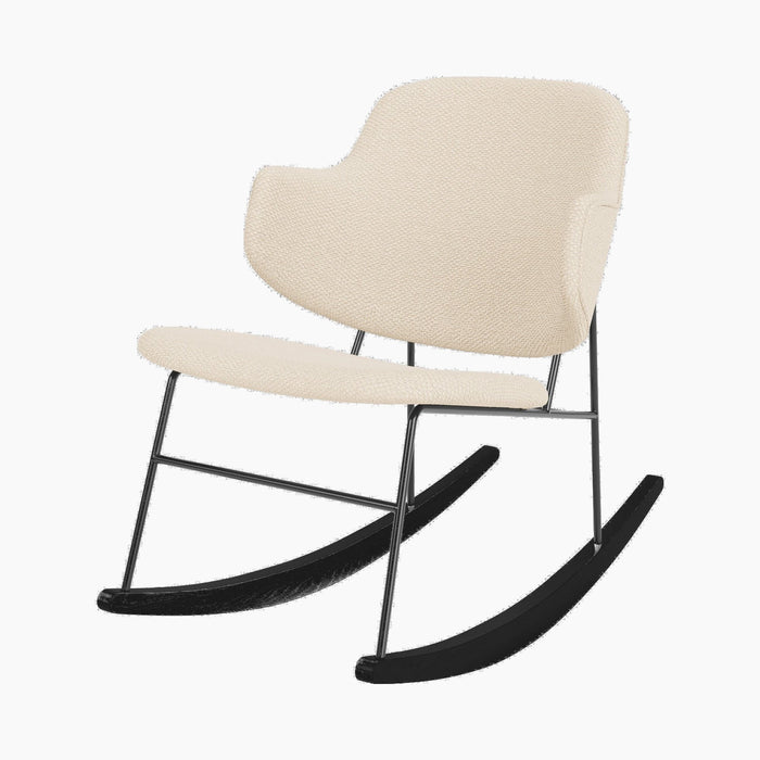 The Penguin Rocking Chair, Fully Upholstered - Logan Jasmine