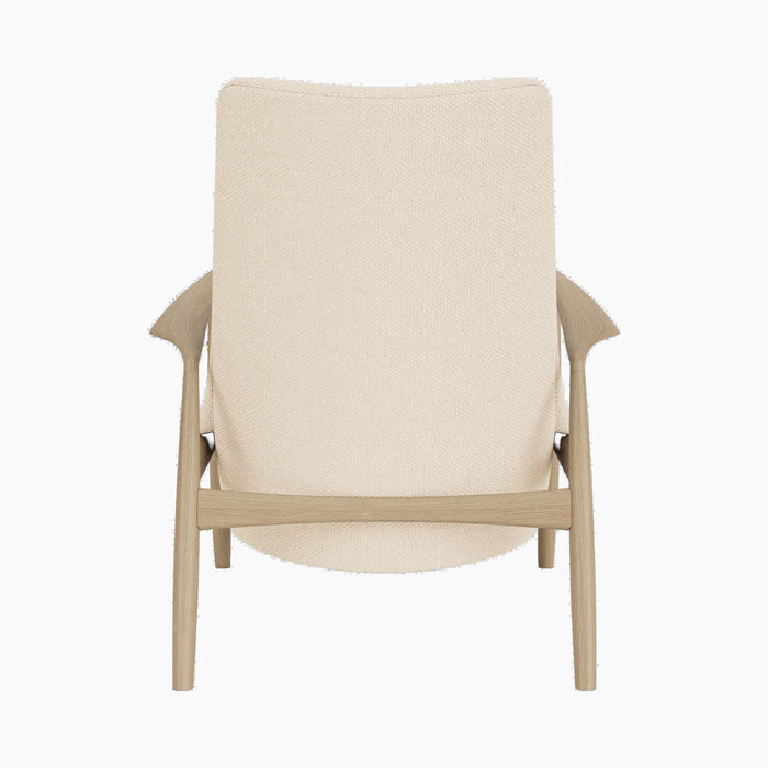 The Seal Lounge Chair, High Back - Logan Jasmine
